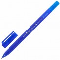 Ручка Brauberg стираемая гелевая DELTA, СИНЯЯ, трехгранная, узел 0,7мм, линия 0,35мм, 143952