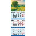 Календарь 2026 квартальный трехблочный 730*295 мм КТ-26-154 