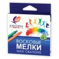 Мелки восковые Луч Классика 24цв. круглые 12С 862-08