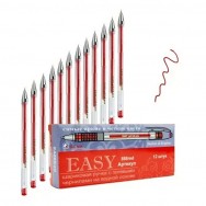 Ручка J.Otten гелевая EASY 888 красная, стерж.139мм, 0,7