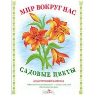 Дидактический Материал.Мир вокруг нас. Садовые Цветы/ Стрекоза
