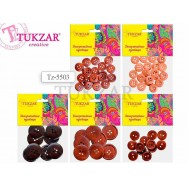 Декоративные элементы Tukzar деревян. 8*10см 