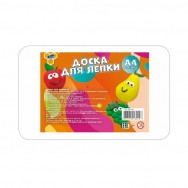 Доска д/пластилина Пчелка А4 280х200 мм, белая, Эконом ДЛ-411