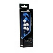 Наушники Smart Buy ® PRIME вакуумные, динамики 10мм, плоский кабель, синие, 3 пары вставок (SBE-140)