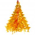Украшение новогоднее из фольги Волшебная елочка, D-40см, золото, 202-441