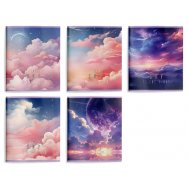 Тетрадь SchoolФормат А5 48л. клетка 