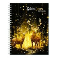 Тетрадь Апплика А5 48л. клетка на гребне 