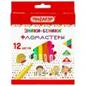 Фломастеры Пифагор 12цв.