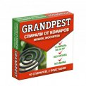 Спирали от комаров GRANDPEST черные б/запаха 10шт/уп, цена за уп.