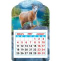 Календарь 2027 на магните вырубной с отрывным блоком 95*152 мм КМВ-27-011 