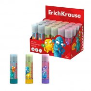 Клей-карандаш E.Krause 15гр. EasyStick Jolly Friends, цветной PVP 60911