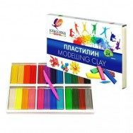 Пластилин Луч 24цв. Классика 480г. со стеком 28С 1642-08