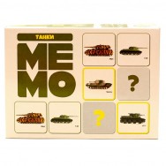 Настольная игра Мемо Танки 50 карточек 03630 Десятое Королевство