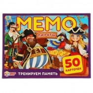 Настольная игра Умка Мемо. Пираты.50 карточек