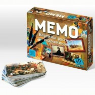 Настольная игра Мемо Картины русских художников 7206 Нескучные Игры