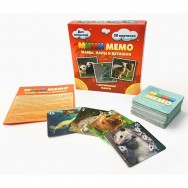Настольная игра Ми-Ми-Мемо Экзотические животные 8064 Нескучные Игры