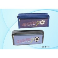 Пенал BASIR SPORT, 21*9,5*4, на молнии, МС-5116