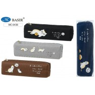 Пенал BASIR -косметичка, КОТЯТА, 19,5*6*4, МС-6438