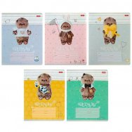 Тетрадь Hatber 12л. косая линия 