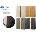 Пакет подарочный бумажный плотный 26*32*12см СТИЛЬ, цветной с рисунком, ассорти, МС-6223