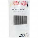 Невидимка Monte Vita для волос НАБОР 20 шт, 5,5 см, серебристый, 457105